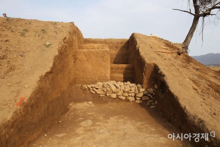 파주 육계토성 조사지역 [문화재청 국립문화재연구원]