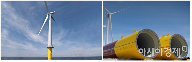 네덜란드 Sif사 해상풍력발전 하부 구조물
