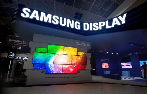 'K-Display 2022'에 참가한 삼성디스플레이 전시장 모습. [사진제공=삼성디스플레이]