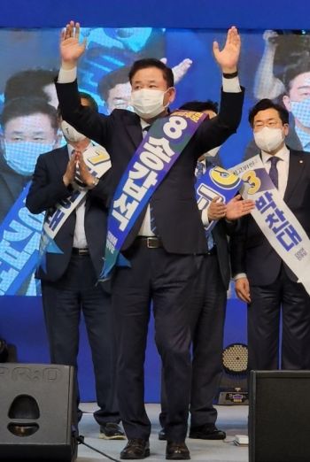 송갑석 민주당 최고위원 후보 ‘반전 신호탄 쐈다’…한 단계 도약