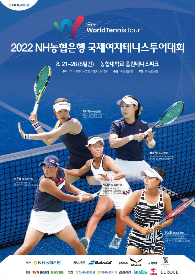 2022 ITF NH농협은행, 국제여자테니스투어 개최 
