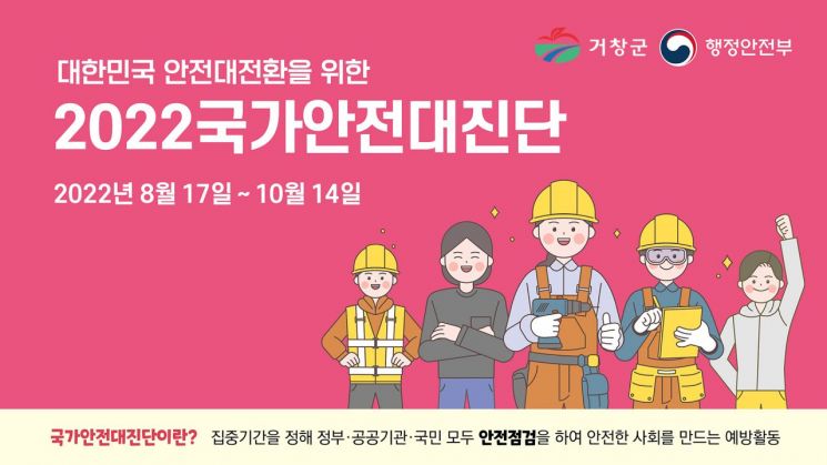 거창군, 2022년 국가안전대진단 실시