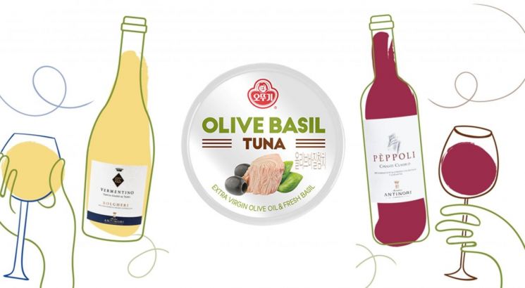 아영FBC, 오뚜기와 협업…'와인 X 참치캔 패키지' 2종 출시