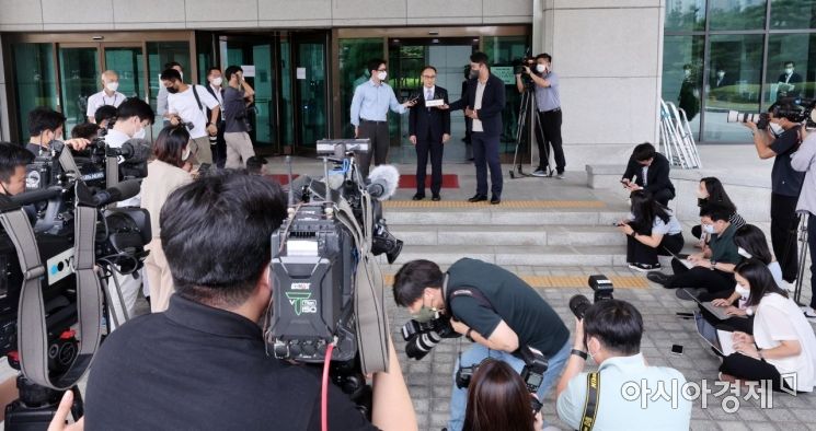 [포토] 검찰총장 지명 입장 밝히는 이원석 후보자