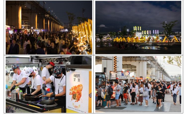 서울시, 한강달빛야시장 3년만에 개장…푸드트럭·수공예품 판매부스 100팀 참여