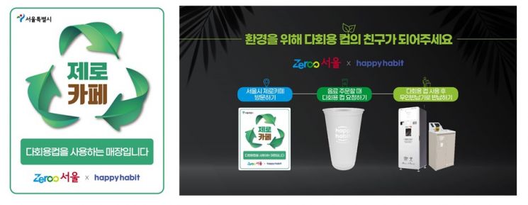 "1회용품 제로!" 청년 200명 '제로서울 프렌즈' 출범…서울광장에 체험관 개관