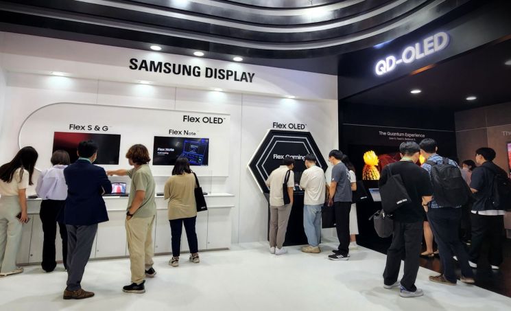 삼성디스플레이, IMID 2022 참가… 77형 QD-OLED 제품 공개
