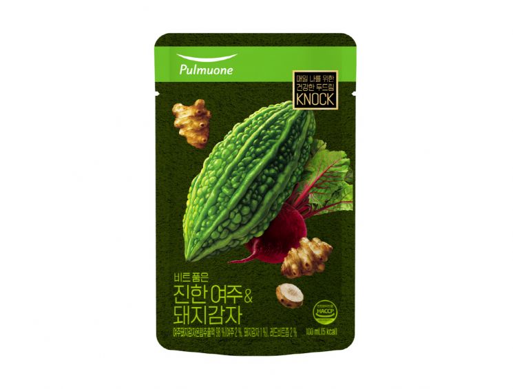 풀무원녹즙, 저당 건강즙 '비트 품은 진한 여주&돼지감자' 출시