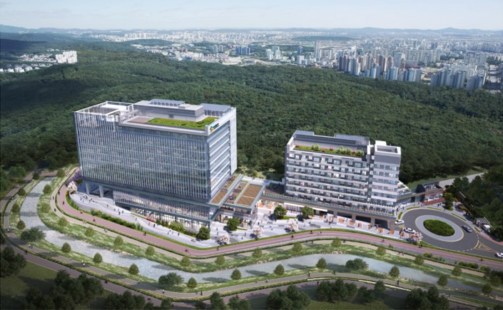 [시그니처 광교 2차 조감도]
