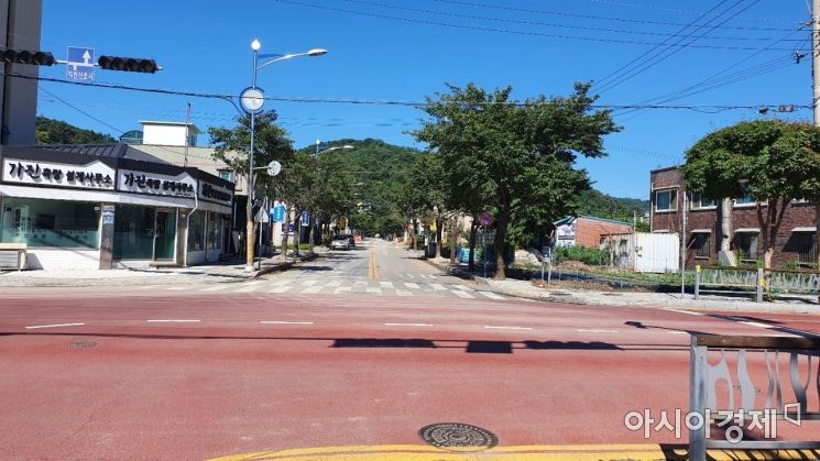 경원선 전철 연천 구간 구읍 건널목 [연천군]