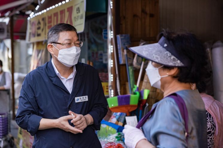 김경호 광진구청장 추석 앞두고 전통시장 활성화 '행보' 