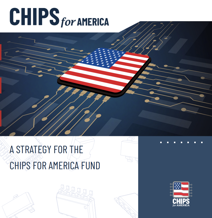 조 바이든 미국 행정부가 6일(현지시간) 공개한 '미국 반도체 산업 육성을 위한 지원 전략' 문서 표지