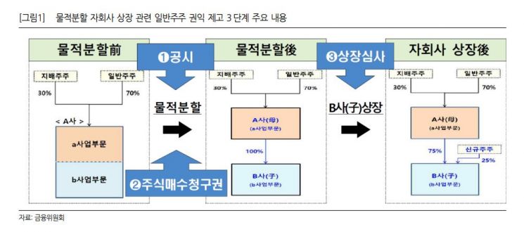 물적분할 후 자회사 IPO '제동'… "수급 부담 완화 전망"