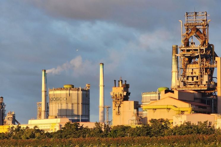 포스코, '힌남노'로 멈췄던 포항3고로 재가동