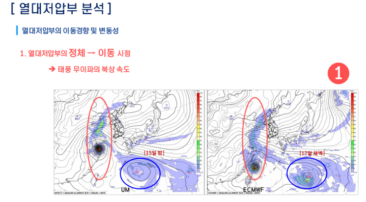 태풍 무이파 중국 연안 북상, 한반도 영향 적어…12~14일 전국 곳곳 비