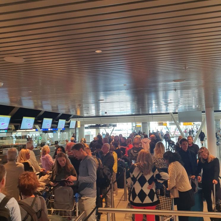 [르포]유럽의 '허브'…스키폴 공항이 붐비는 '이유'