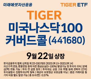 'TIGER 미국나스닥100커버드콜(합성)' ETF 상장 이벤트