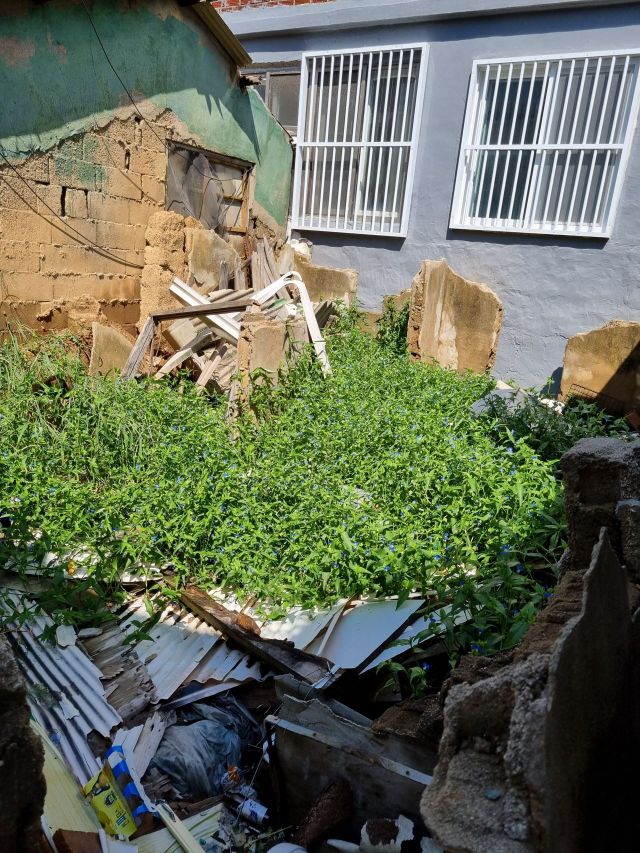 대구 서구 내당동의 한 집이 무너진 채로 방치돼 있다. /권해영 기자 roguehy@