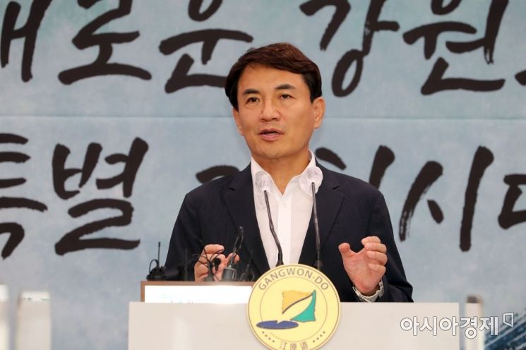 김진태 강원도지사 [라영철 기자]