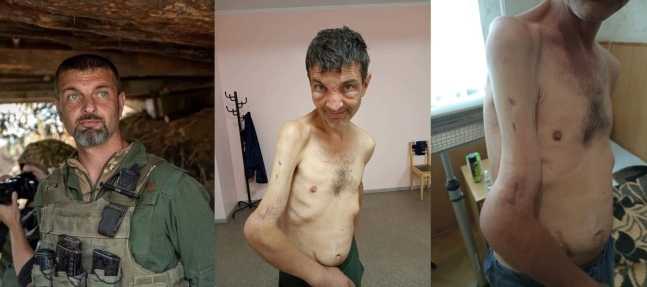 디아노프는 지난 21일 풀려난 215명의 포로 중 한 명이다. 그는 지난 5월 마리우폴 전투에서 포로로 잡힌 후 강제수용소와 비슷한 시설에서 4개월을 지냈다. 사진=우크라이나 국방부