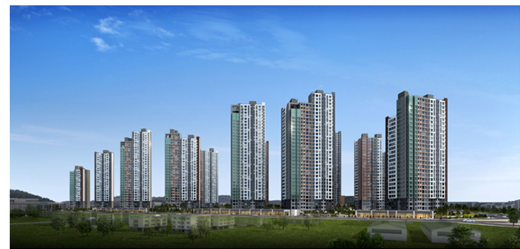  [2022아시아건설종합대상] 두산건설, 부산 사하구 15년만에 매머드급 아파트 단지