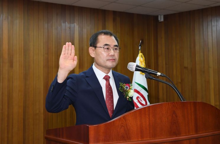 김부영 창녕군수는 지난해 7월1일 취임했다.