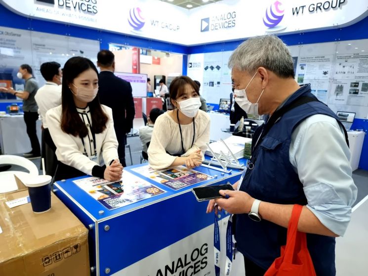WT코리아의 반도체 기업 ADI, ‘한국 전자전’ 참가...세계적 반도체 기술 선보여