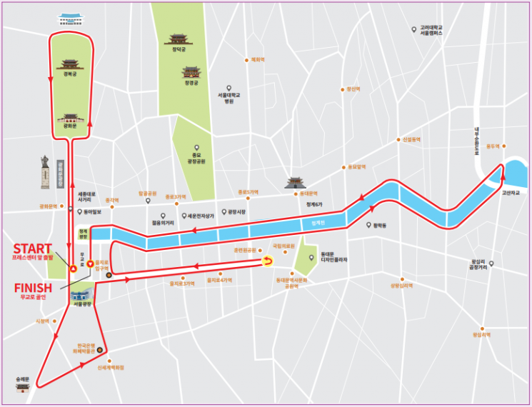 20주년 맞은 '2022 서울달리기' 3년 만에 대면 개최