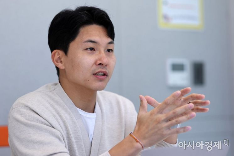 어르신 돌봄 서비스 기업 '보살핌' 장한솔 대표./김현민 기자 kimhyun81@