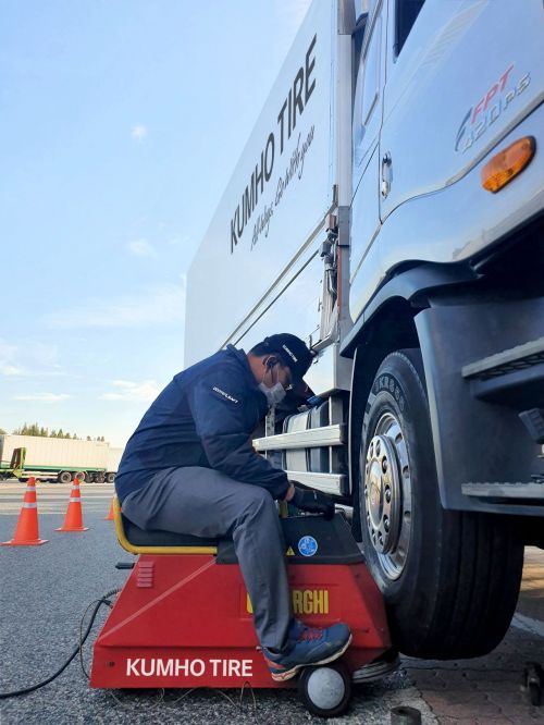 금호타이어, 트럭·버스 타이어 무상점검