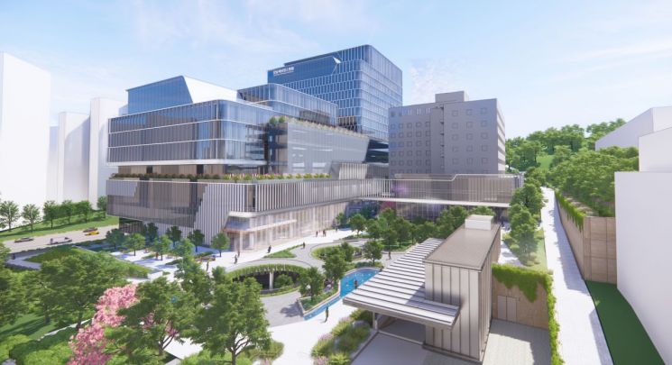 강남세브란스병원 새병원 조감도.[사진제공=강남세브란스병원]