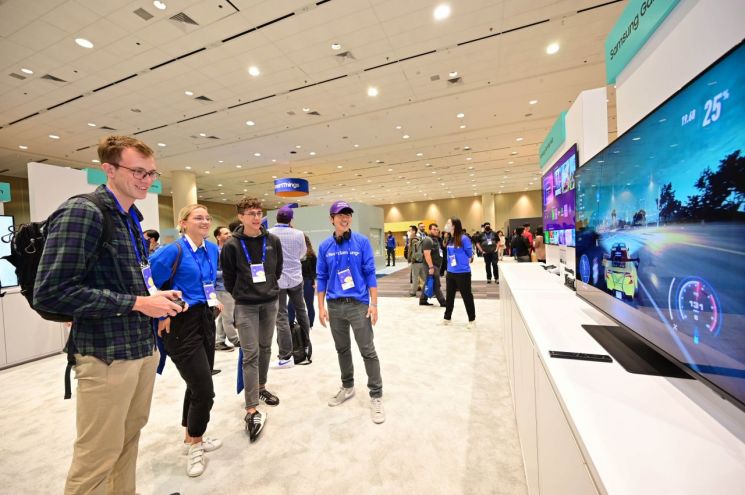 삼성 개발자 콘퍼런스 2022' 전시부스 현장