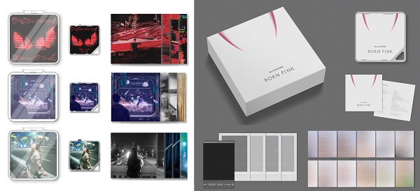 [좌측부터 키트 프로듀서 앨범 이미지 / 블랙핑크 키트앨범 이미지]