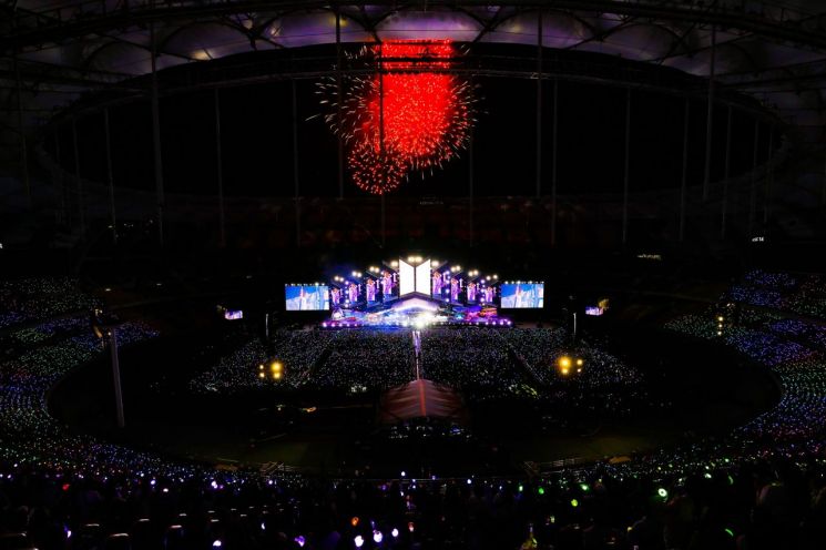 방탄소년단_2030 부산세계박람회 유치 기원 콘서트 BTS Yet To Come in BUSAN. 사진제공 = 빅히트뮤직