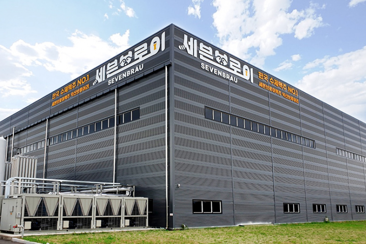 세븐브로이맥주 익산공장(세븐브로이IS) 전경