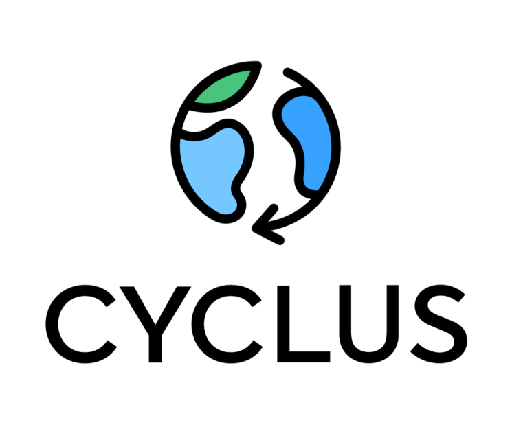 SK지오센트릭 친환경 통합 제품 브랜드 ‘싸이클러스(CYCLUS)’로고. 추후 SK지오센트릭 친환경 제품군에 사용될 예정이다. 사진제공=SK지오센트릭