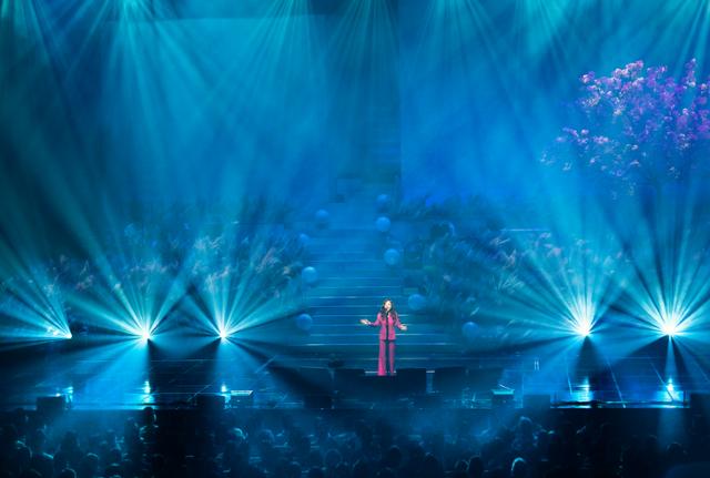 가수 박정현이 22일 강서구 LG아트센터 서울에서 단독콘서트 '지금'을 열고 있다. 사진제공 = 본부엔터테인먼트