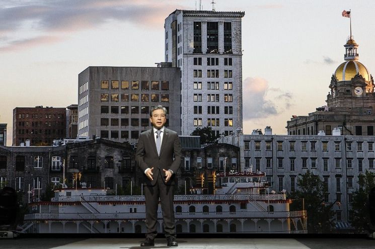 "전기차 톱티어 될것" 현대차 미국 新공장 기공식