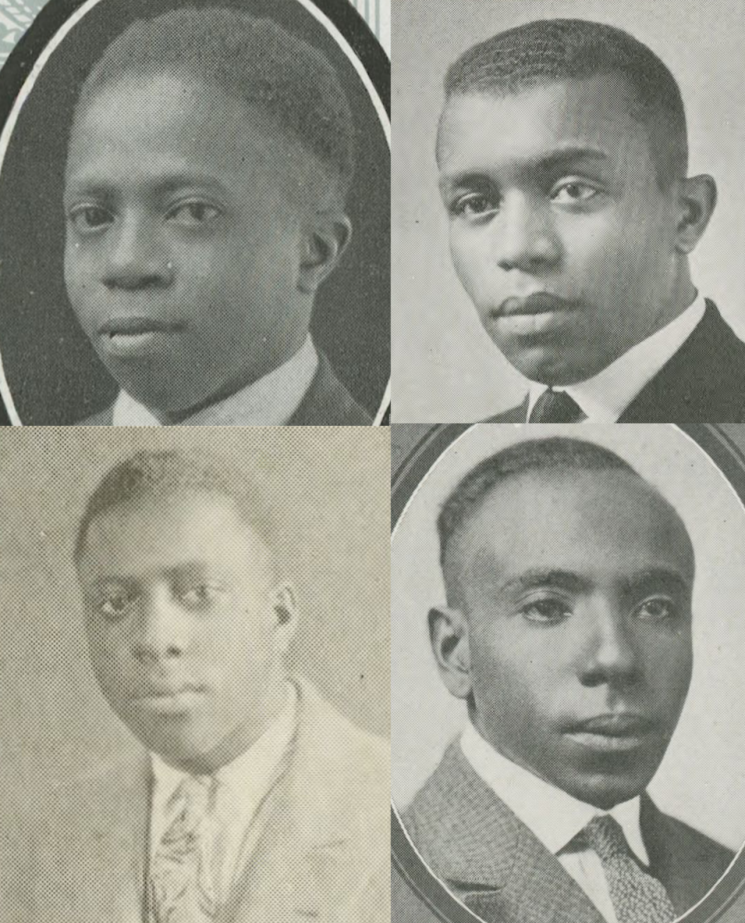 라파예트 운석 발견 추정 미국 퍼듀대 흑인 학생들. 사진 출처=영국 글래스고대 홈페이지.
