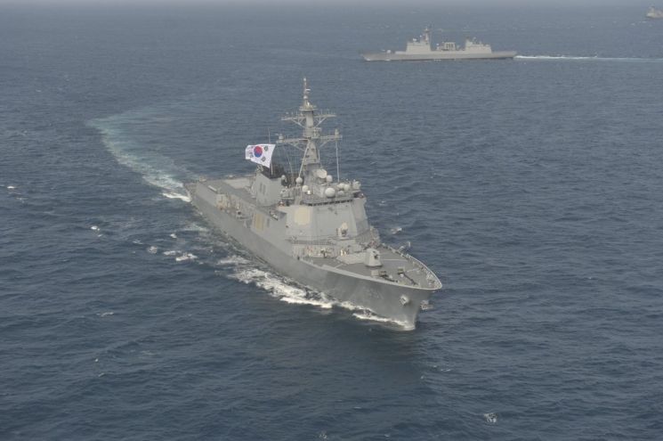 해군 이지스 구축함 '세종대왕함' (기사 내용과 직접적인 관련 없음) [사진제공=대한민국 해군]