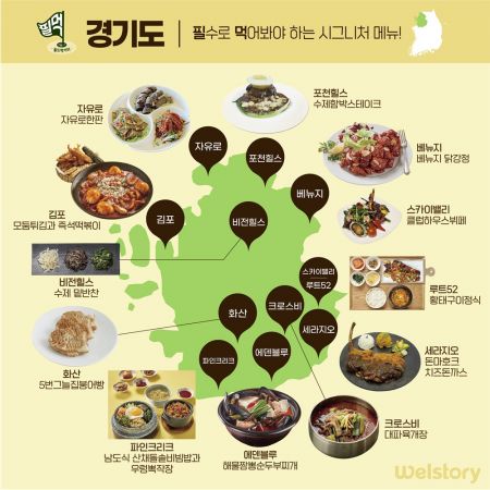 맛집 함께하면 더 즐거운 골프…‘필드 먹거리 지도’