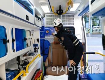 강원 소방, 감염병 대응 '음압 구급차' 배치·운용