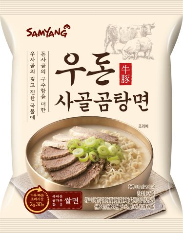 삼양식품, 우돈사골곰탕면 출시…"진한 국물의 구수한 풍미"