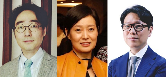 한미약품 임종윤 사장(왼쪽부터), 임주현 사장, 임종훈 사장 삼남매.[사진=한미약품]