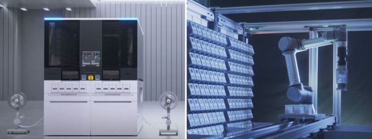 제이브이엠의 차세대 약국 자동화 시스템 'MENITH'[사진제공=제이브이엠]