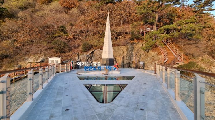 해남군 ‘땅끝 바다위를 걷다’ 땅끝탑 스카이워크 설치
