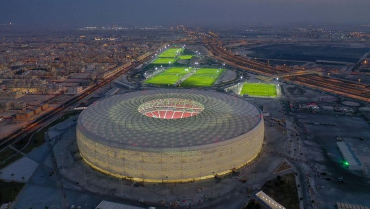 희림 설계 '알투마마 스타디움' 22일 월드컵 첫 경기