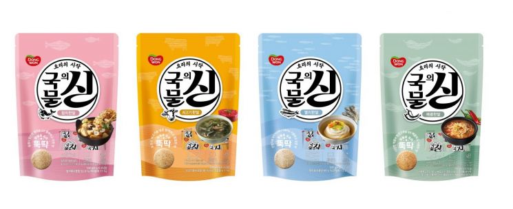 동원F&B, 간편 육수 조미료 ‘국물의 신’