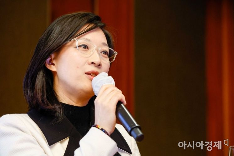 [포토]오순영 KB국민은행 금융AI센터장 주제발표