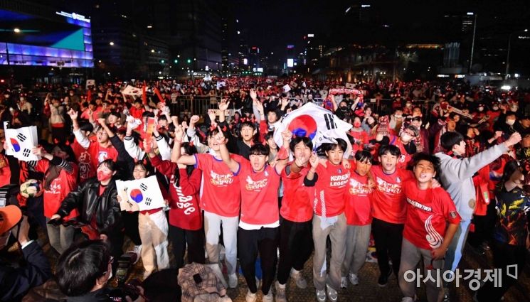 한국팀 경기일에 30% 이상 ↑…배달앱도 '월드컵 특수'